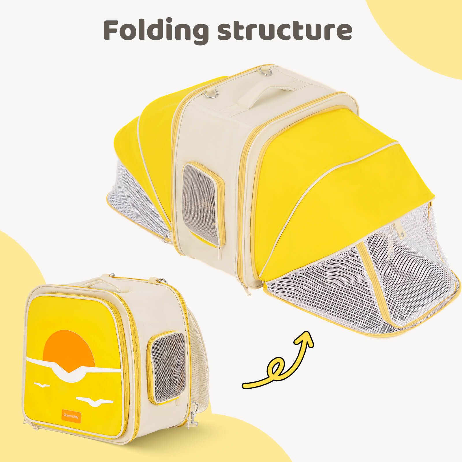 Portable Cat Backpack Carrier