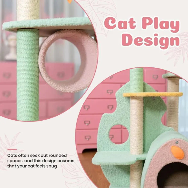 VIP 800 Meow Coins + $79.9 For Upgraded Wonderland Cat Tree-XL