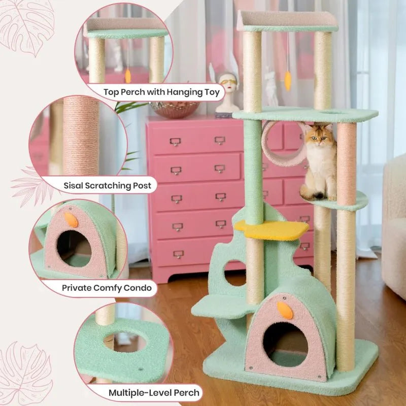 Upgraded Wonderland Cat Tree-XL